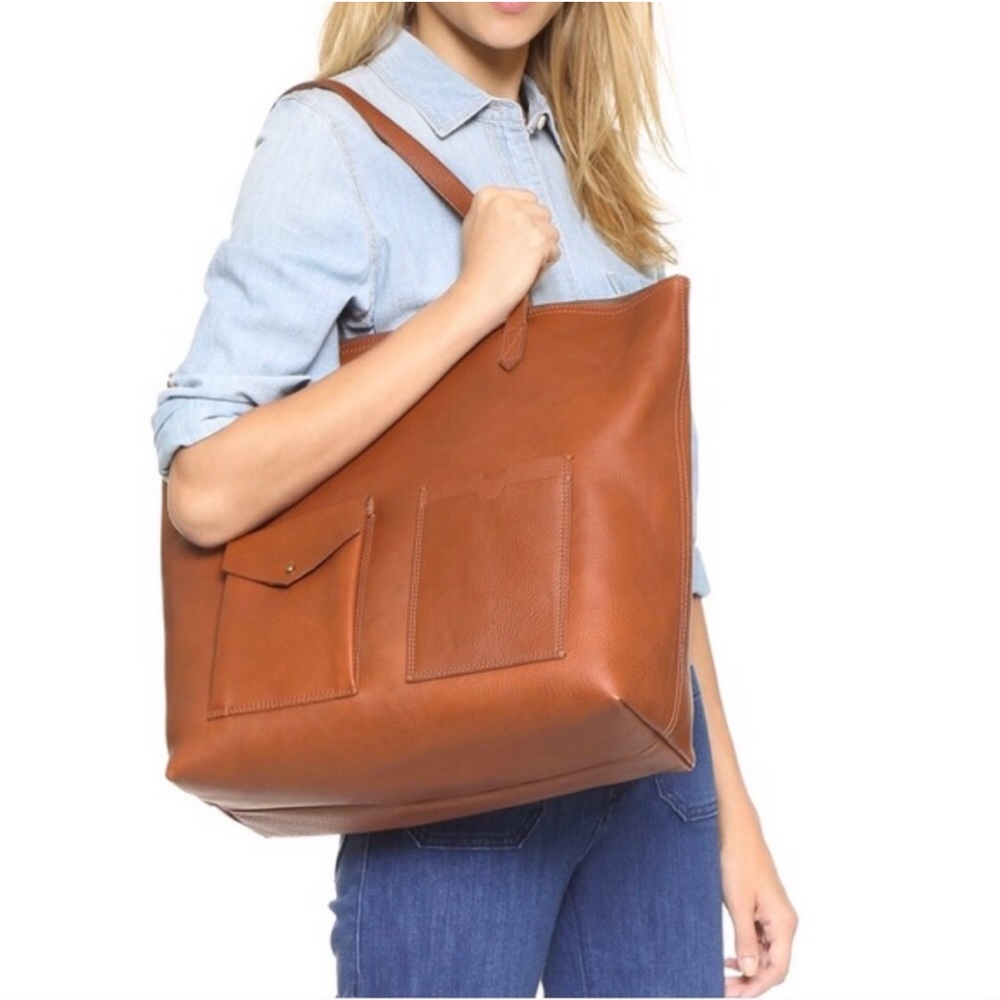 madewell • transport tote with pocket